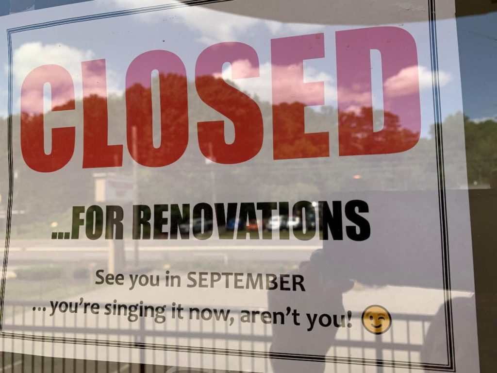 EVERYTHING IS CHANGED! PIVOT! Construction Re-scheduled.